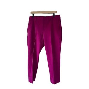 GAP Women's Magenta Slim Trousers